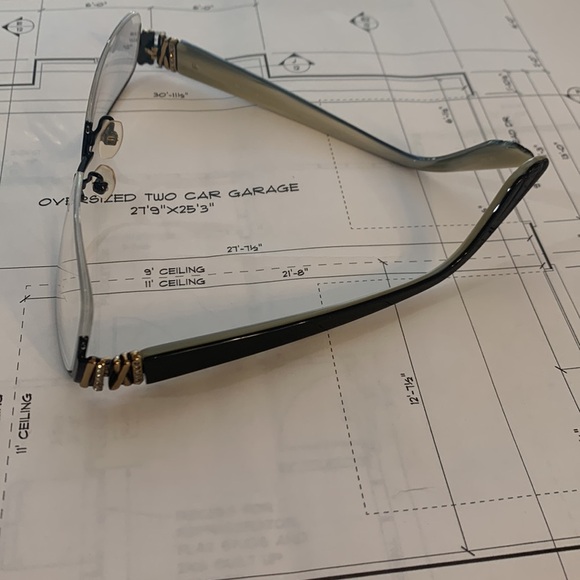 Dana Buchman Cecilia Half-rim Eyeglasses - Picture 5 of 9